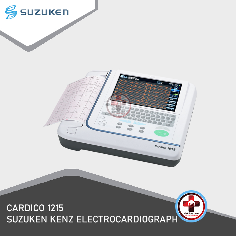 Suzuken Kenz Electrocardiograph Cardico 1215 Sekarguna Medika